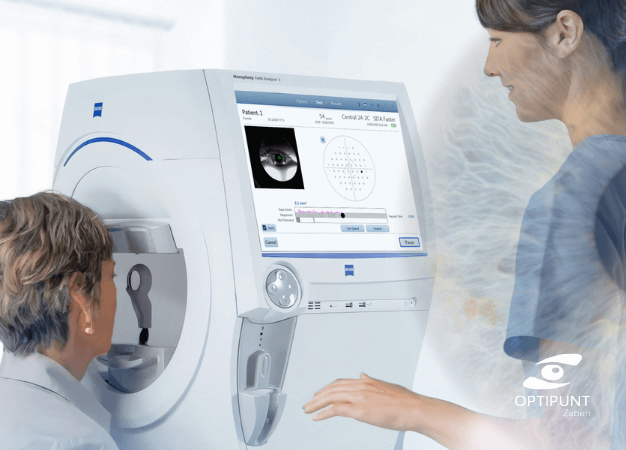 Campimetría computerizada para detección de glaucoma en Optipunt Figueres