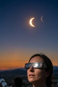 gafas para observar un eclipse solar de forma segura
